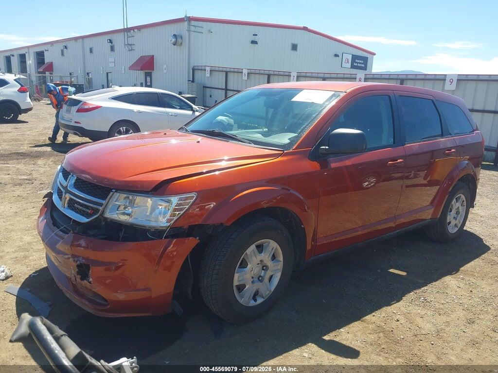 3C4PDCAB1CT275971 2012 DODGE JOURNEY photo no. 2