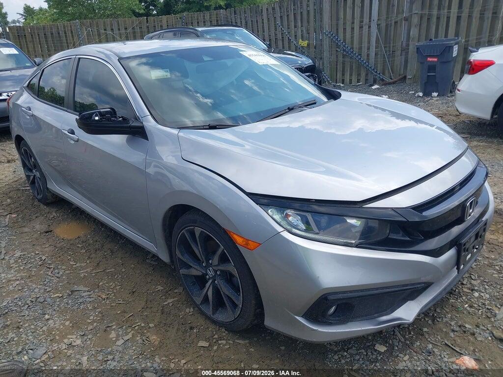 2HGFC2F86KH537417 2019 HONDA CIVIC photo no. 1