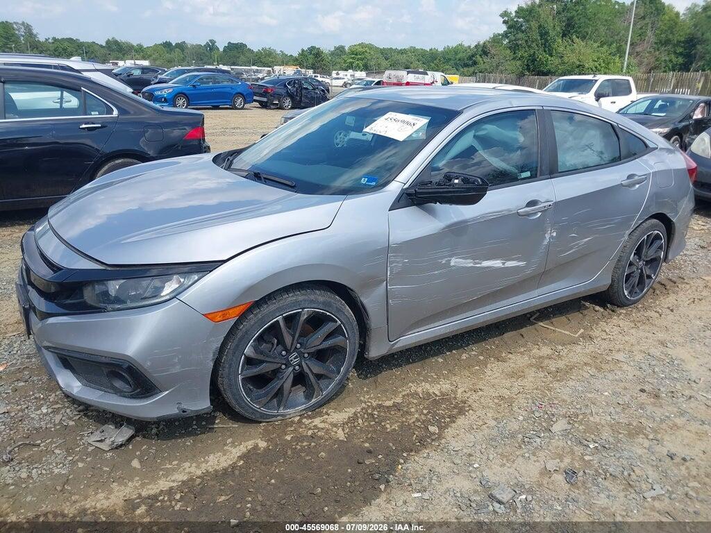 2HGFC2F86KH537417 2019 HONDA CIVIC photo no. 2