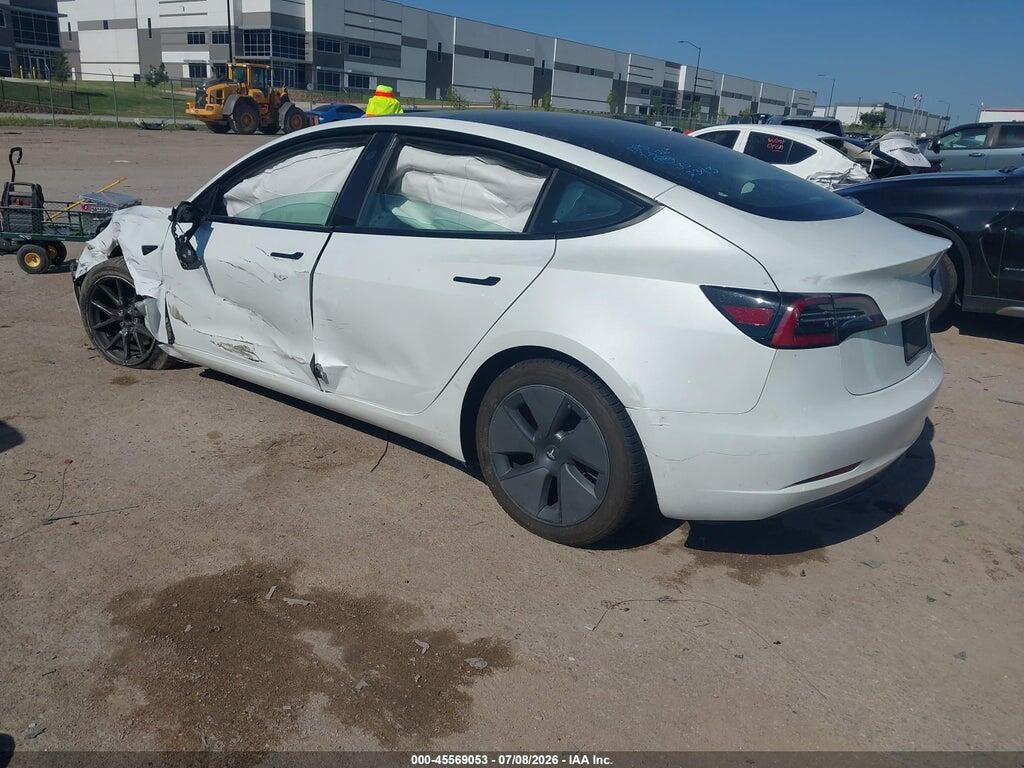 5YJ3E1EA5PF502343 2023 TESLA MODEL 3 photo no. 3