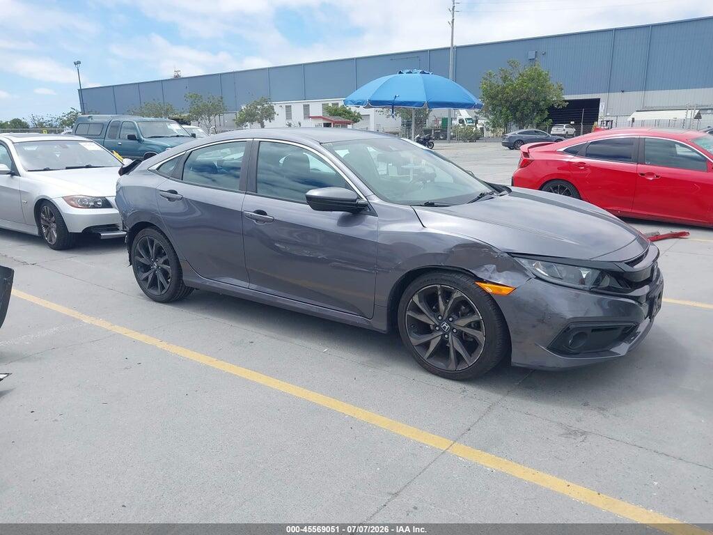 2HGFC2F84KH604242 2019 HONDA CIVIC photo no. 1