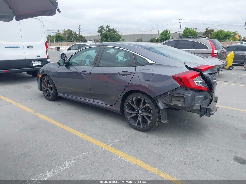 2HGFC2F84KH604242 2019 HONDA CIVIC photo no. 3