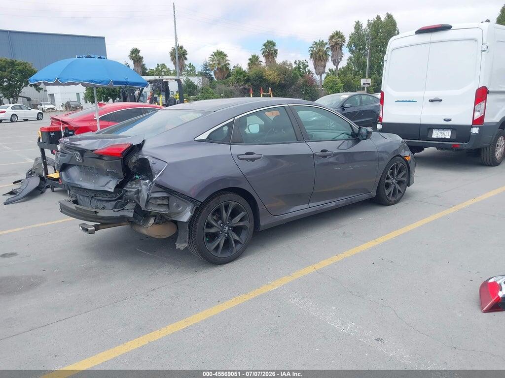 2HGFC2F84KH604242 2019 HONDA CIVIC photo no. 4