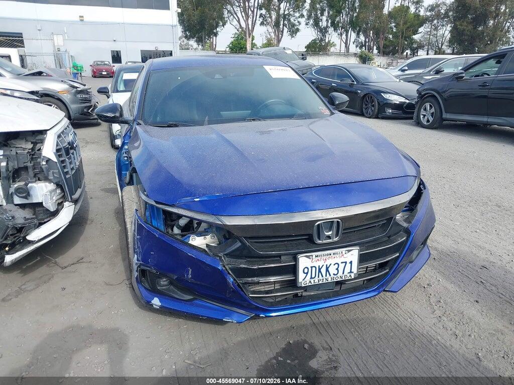 1HGCV1F3XNA084580 2022 HONDA ACCORD photo no. 12