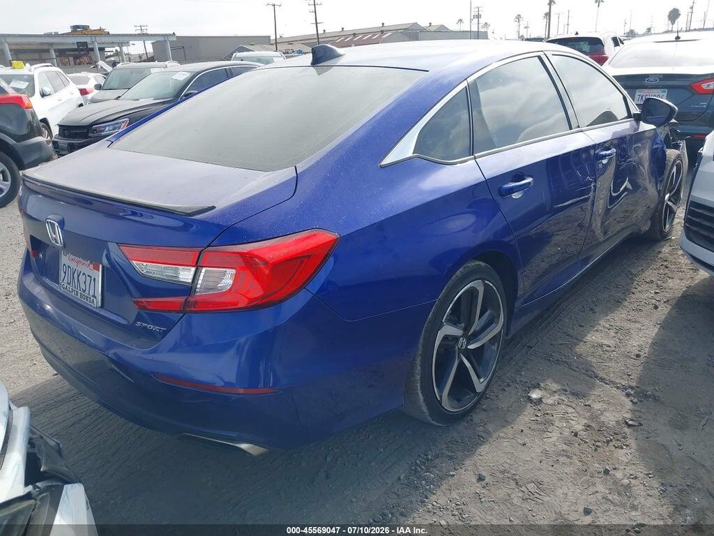 1HGCV1F3XNA084580 2022 HONDA ACCORD photo no. 4