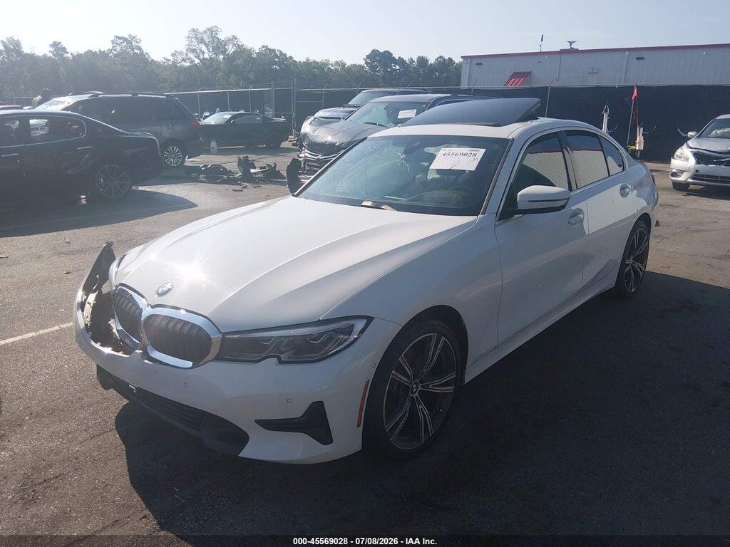 3MW5R7J50K8B02435 2019 BMW 330I photo no. 2