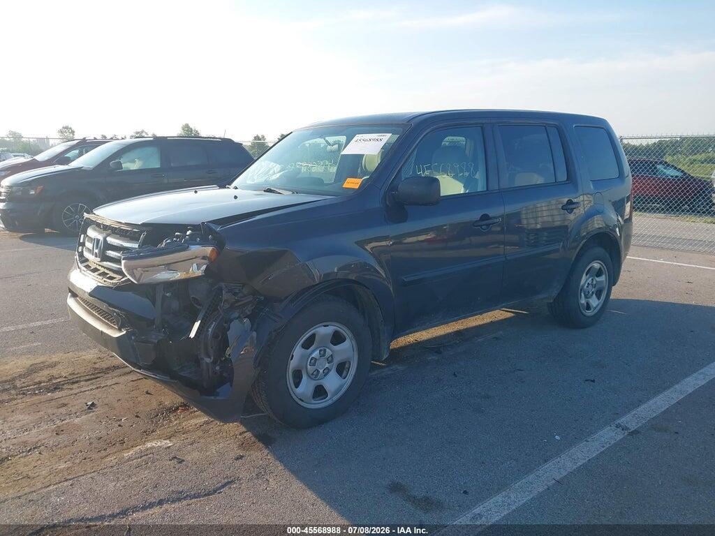 5FNYF4H29FB008235 2015 HONDA PILOT photo no. 2