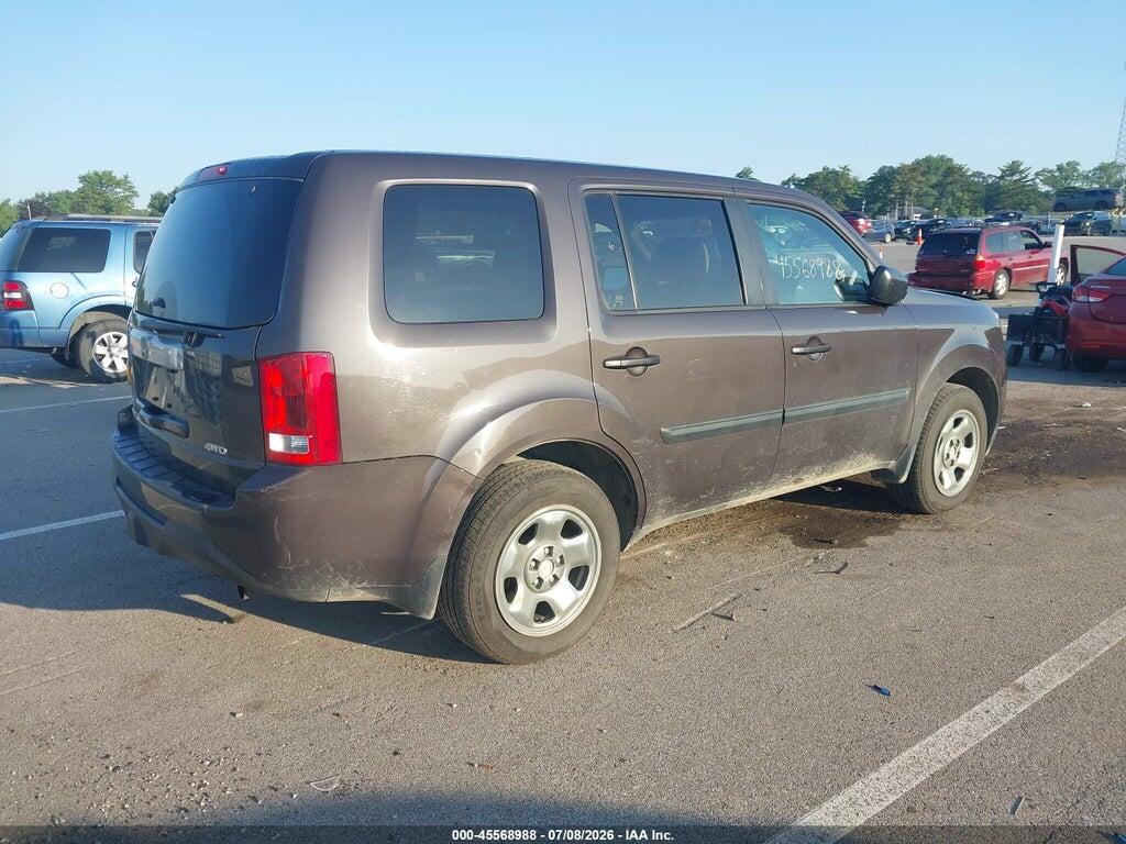 5FNYF4H29FB008235 2015 HONDA PILOT photo no. 4