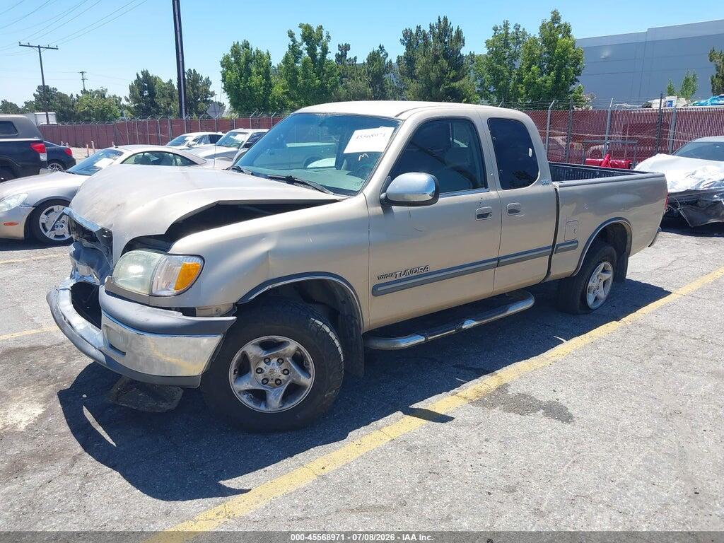 5TBRT34162S265016 2002 TOYOTA TUNDRA photo no. 2