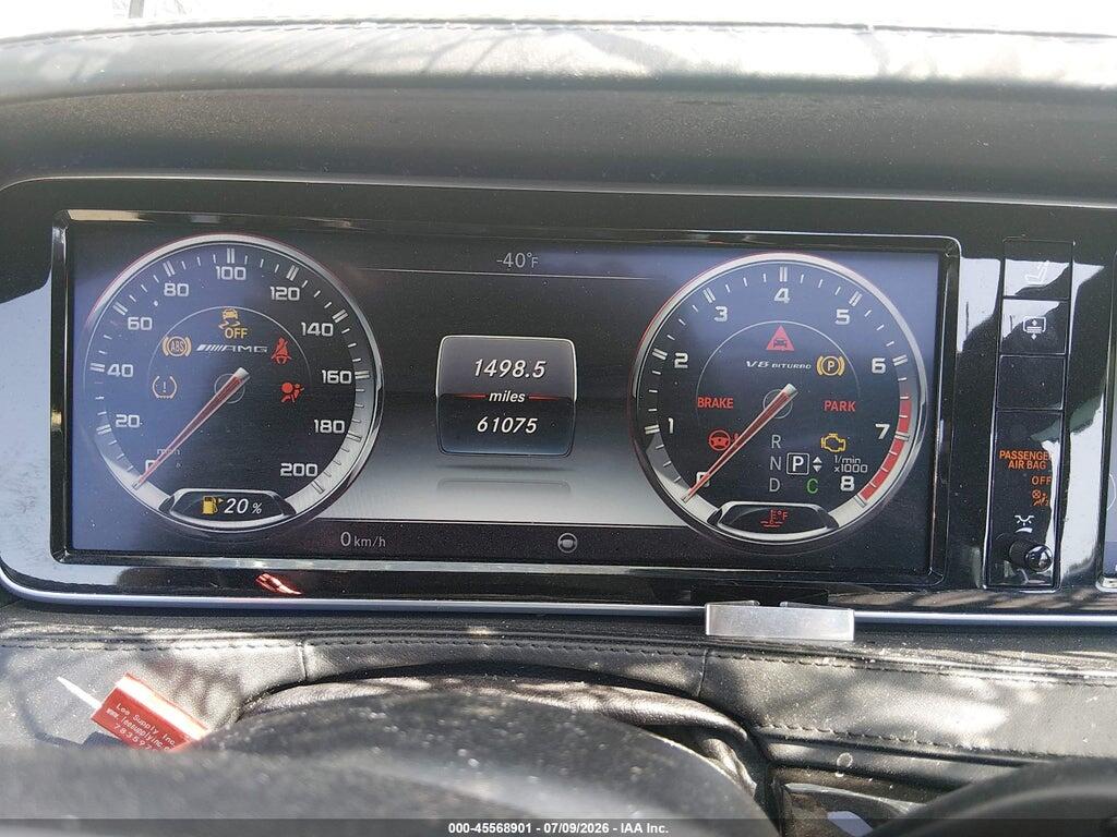 WDDUG7JB8GA230384 2016 MERCEDES-BENZ AMG S 63 photo no. 7