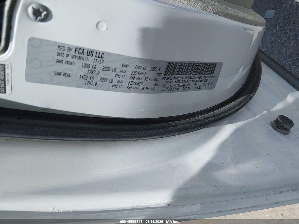 2C4RC1EG2JR144490 2018 CHRYSLER PACIFICA photo no. 9