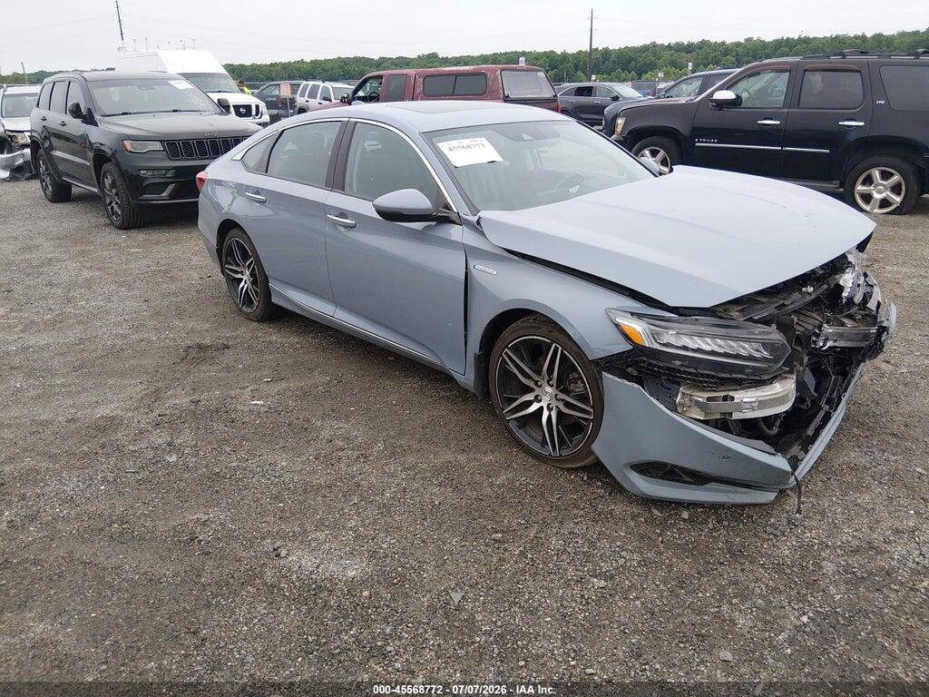 1HGCV3F95NA017353 2022 HONDA ACCORD HYBRID photo no. 1