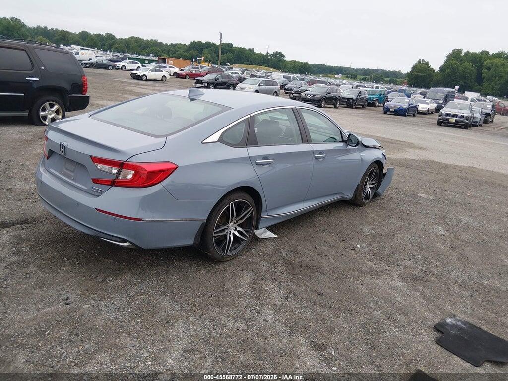 1HGCV3F95NA017353 2022 HONDA ACCORD HYBRID photo no. 4