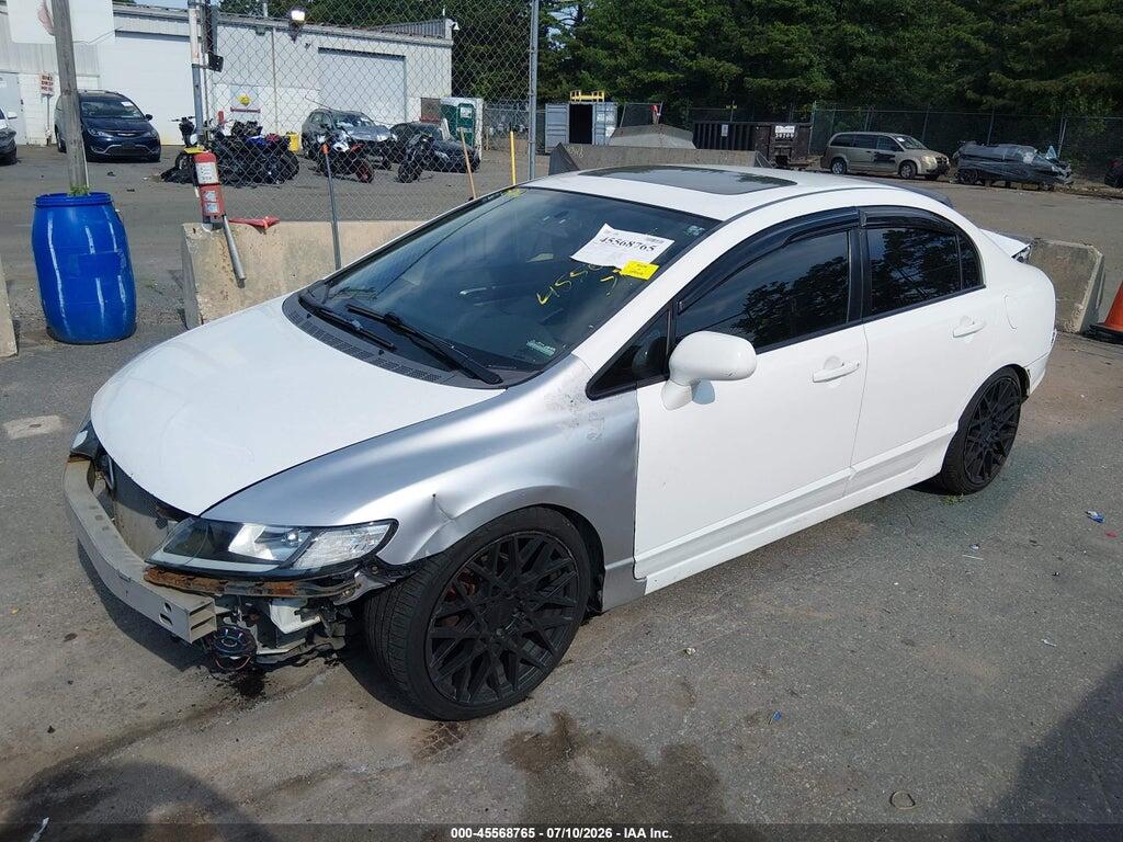 2HGFA16939H521355 2009 HONDA CIVIC photo no. 2