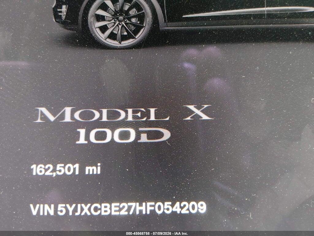 5YJXCBE27HF054209 2017 TESLA MODEL X photo no. 7