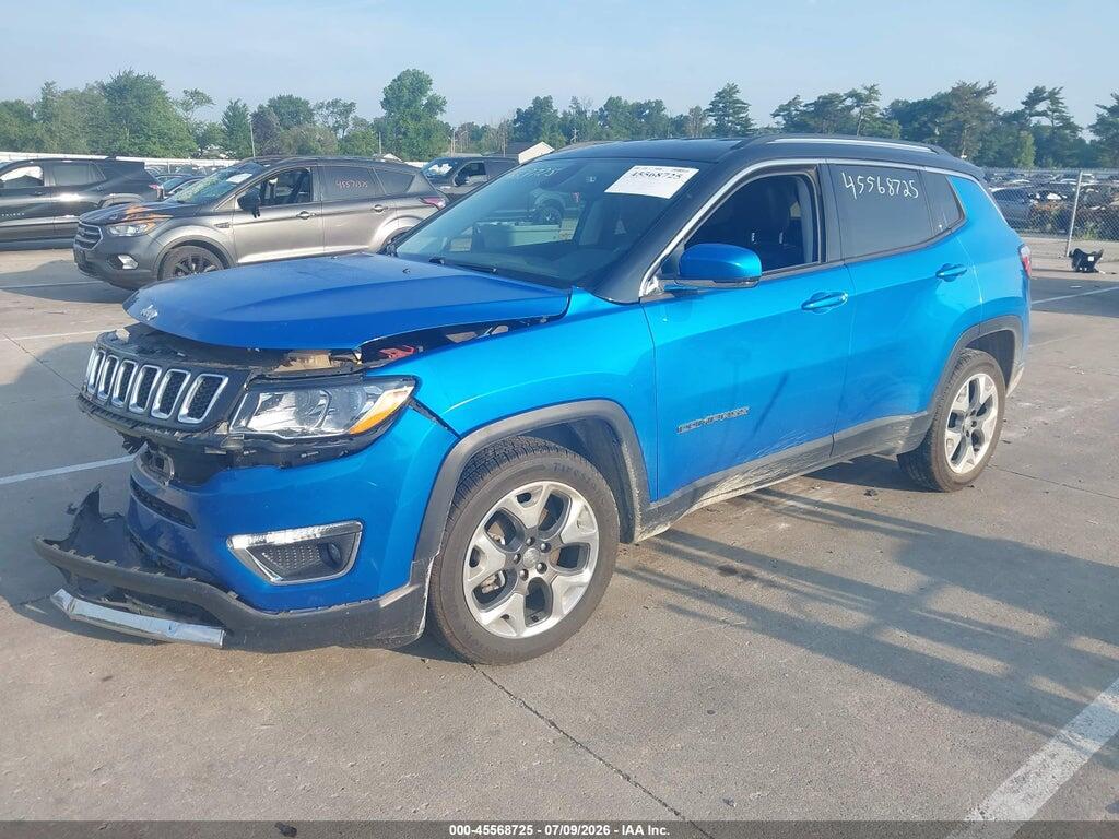 3C4NJDCB2KT800974 2019 JEEP COMPASS photo no. 2