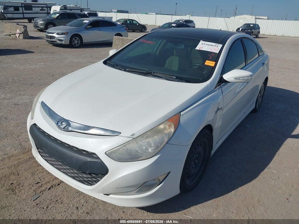 KMHEC4A41FA123214 2015 HYUNDAI SONATA HYBRID photo no. 2