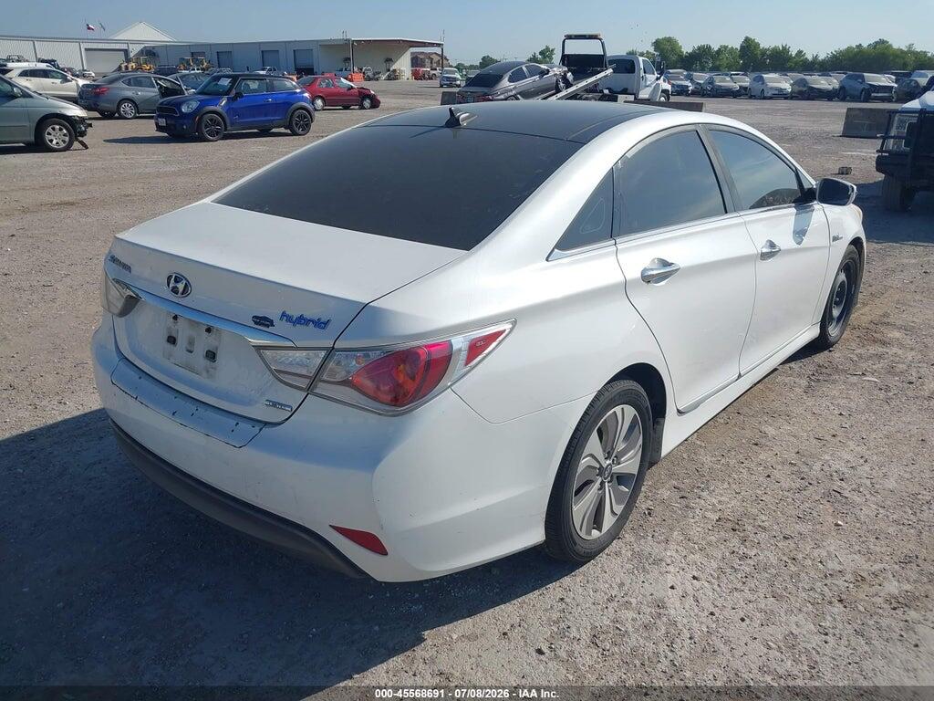 KMHEC4A41FA123214 2015 HYUNDAI SONATA HYBRID photo no. 4