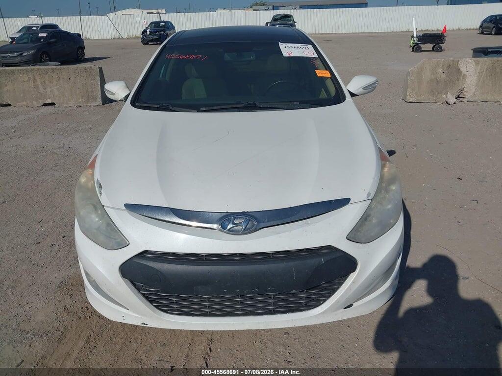 KMHEC4A41FA123214 2015 HYUNDAI SONATA HYBRID photo no. 6