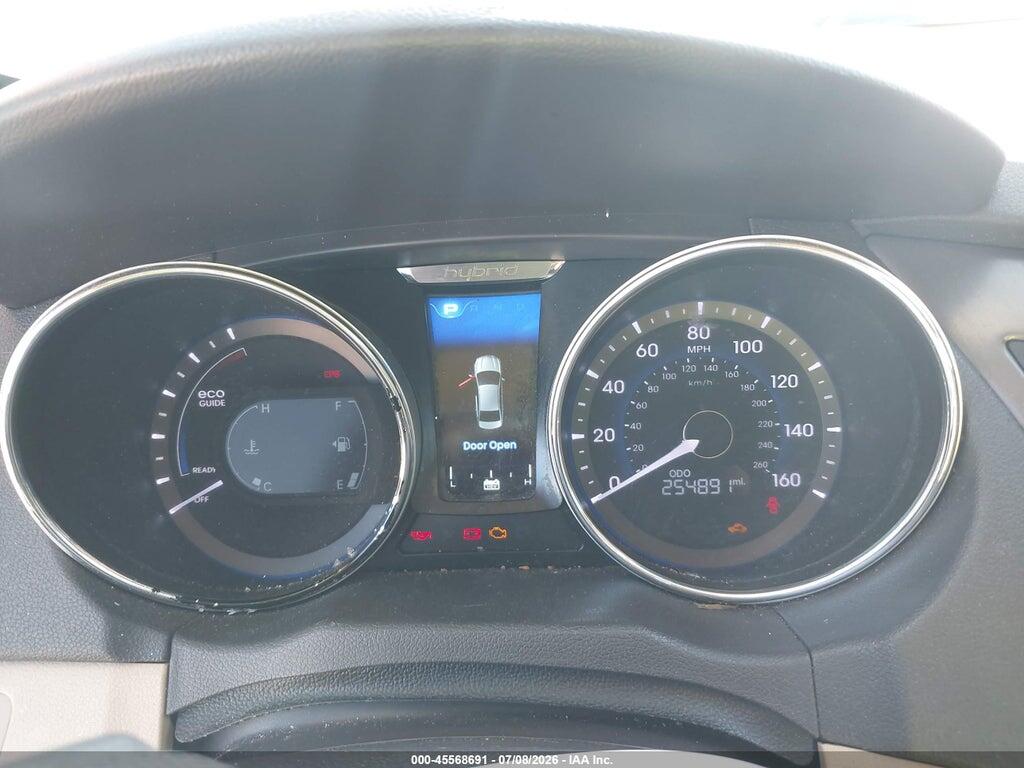 KMHEC4A41FA123214 2015 HYUNDAI SONATA HYBRID photo no. 7