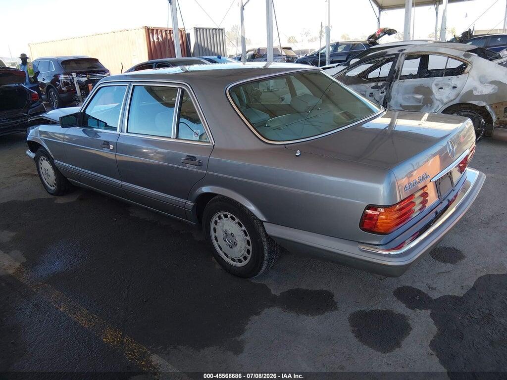 WDBCA35D8HA316807 1987 MERCEDES-BENZ 420 photo no. 3