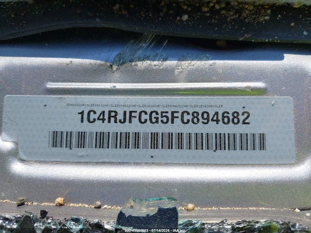 1C4RJFCG5FC894682 2015 JEEP GRAND CHEROKEE photo no. 9
