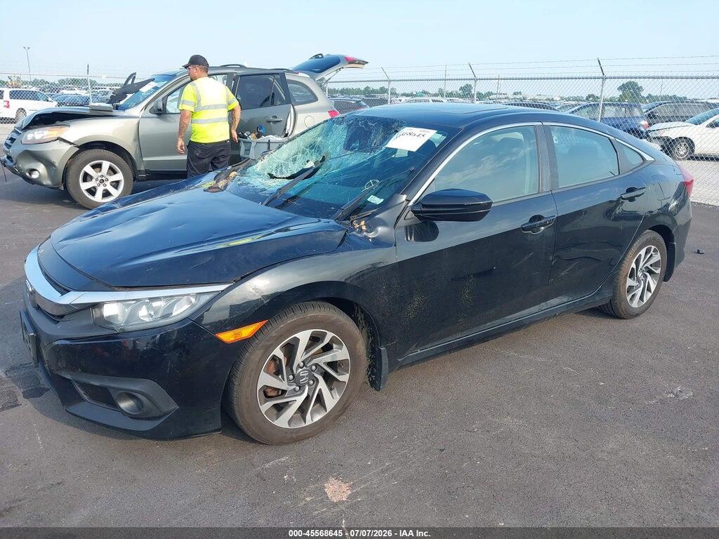 19XFC2F88GE076643 2016 HONDA CIVIC photo no. 2