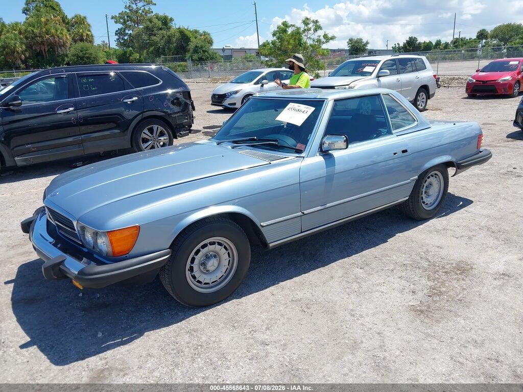 WDBBA45C1FA028035 1985 MERCEDES-BENZ 380 photo no. 2