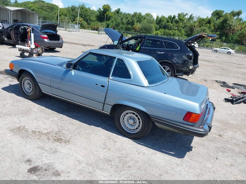 WDBBA45C1FA028035 1985 MERCEDES-BENZ 380 photo no. 3