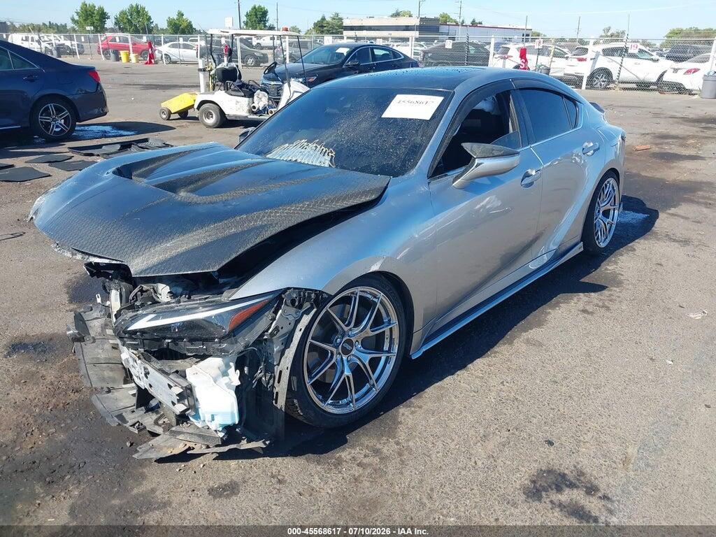 JTHGZ1B22N5056877 2022 LEXUS IS 350 photo no. 2