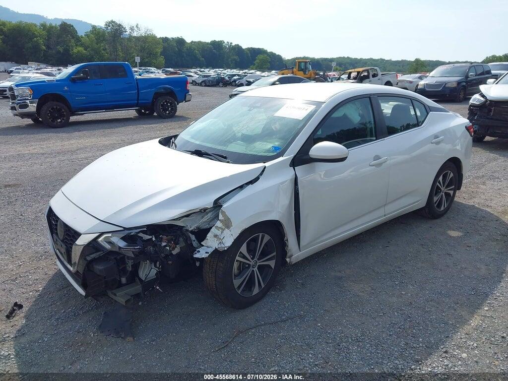 3N1AB8CV7LY292361 2020 NISSAN SENTRA photo no. 2