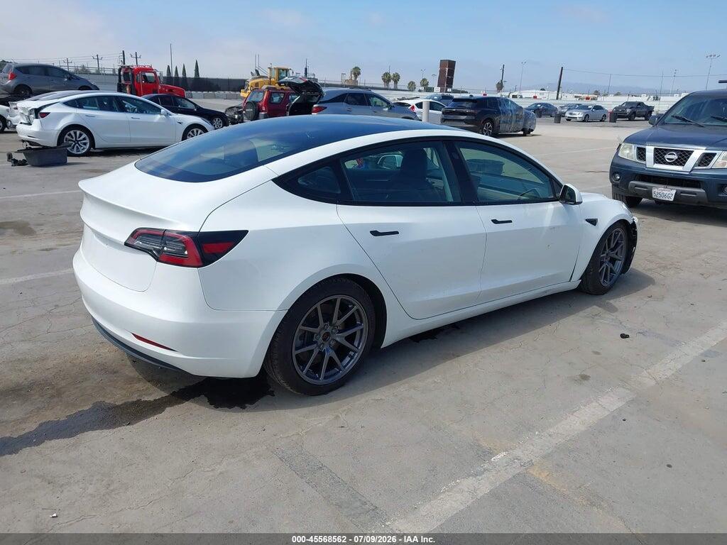 5YJ3E1EA9PF462199 2023 TESLA MODEL 3 photo no. 4