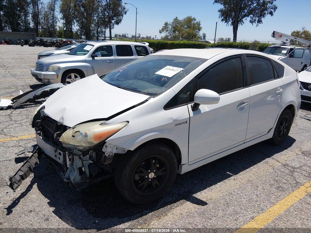 JTDKN3DUXC5381470 2012 TOYOTA PRIUS photo no. 2