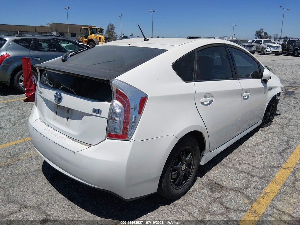 JTDKN3DUXC5381470 2012 TOYOTA PRIUS photo no. 4