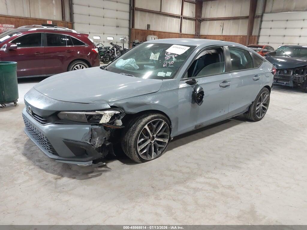 19XFL2H89NE016090 2022 HONDA CIVIC photo no. 2
