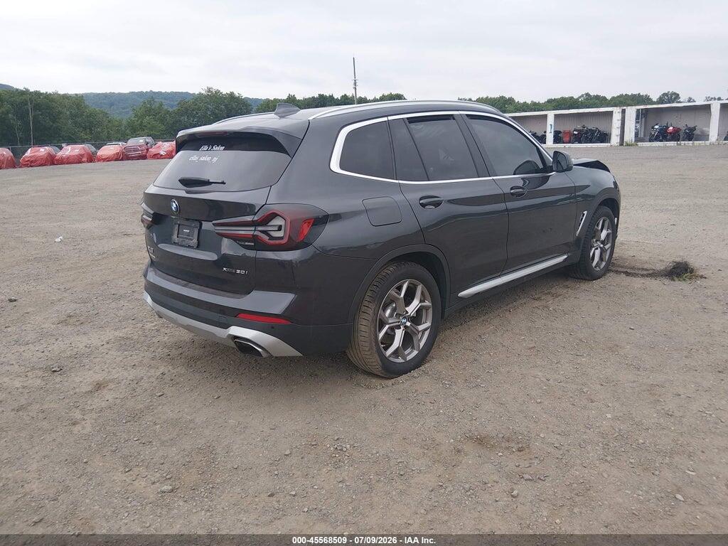 5UX53DP00N9K54075 2022 BMW X3 photo no. 4