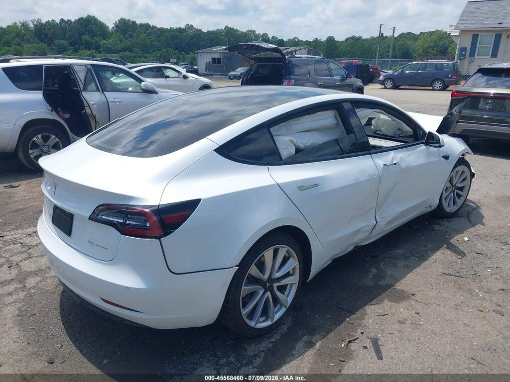 5YJ3E1EBXMF862485 2021 TESLA MODEL 3 photo no. 4