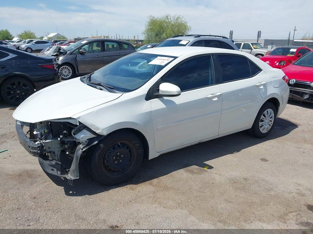 5YFBPRHE9FP354641 2015 TOYOTA COROLLA photo no. 2