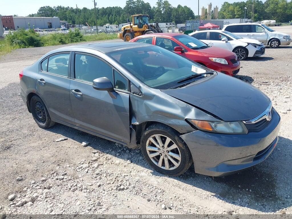 19XFB2F88CE019338 2012 HONDA CIVIC photo no. 1