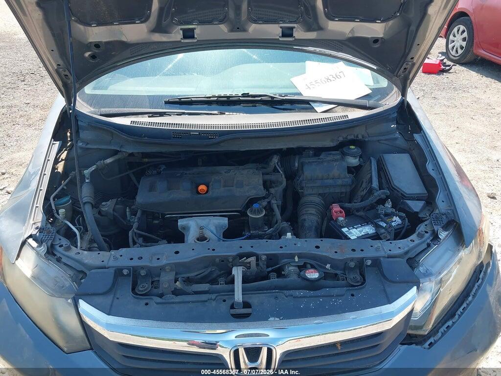 19XFB2F88CE019338 2012 HONDA CIVIC photo no. 10