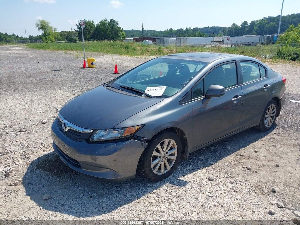 19XFB2F88CE019338 2012 HONDA CIVIC photo no. 2