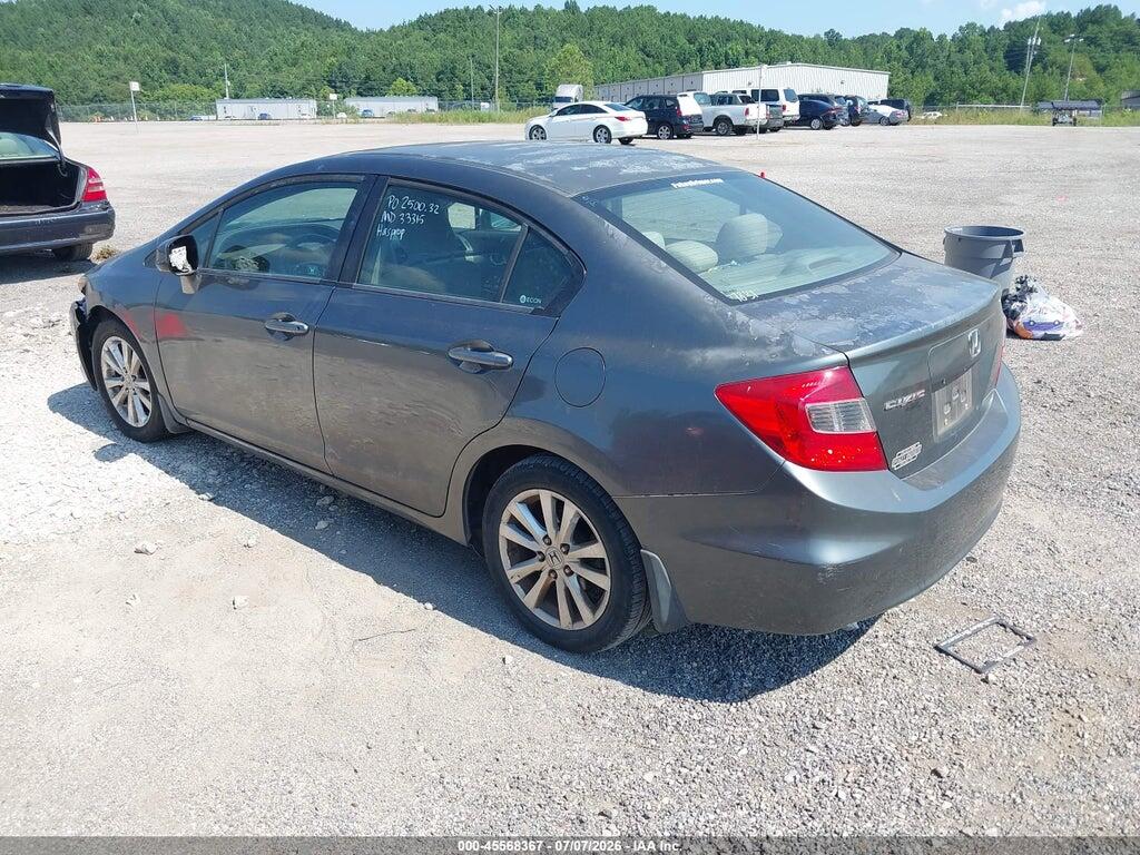 19XFB2F88CE019338 2012 HONDA CIVIC photo no. 3