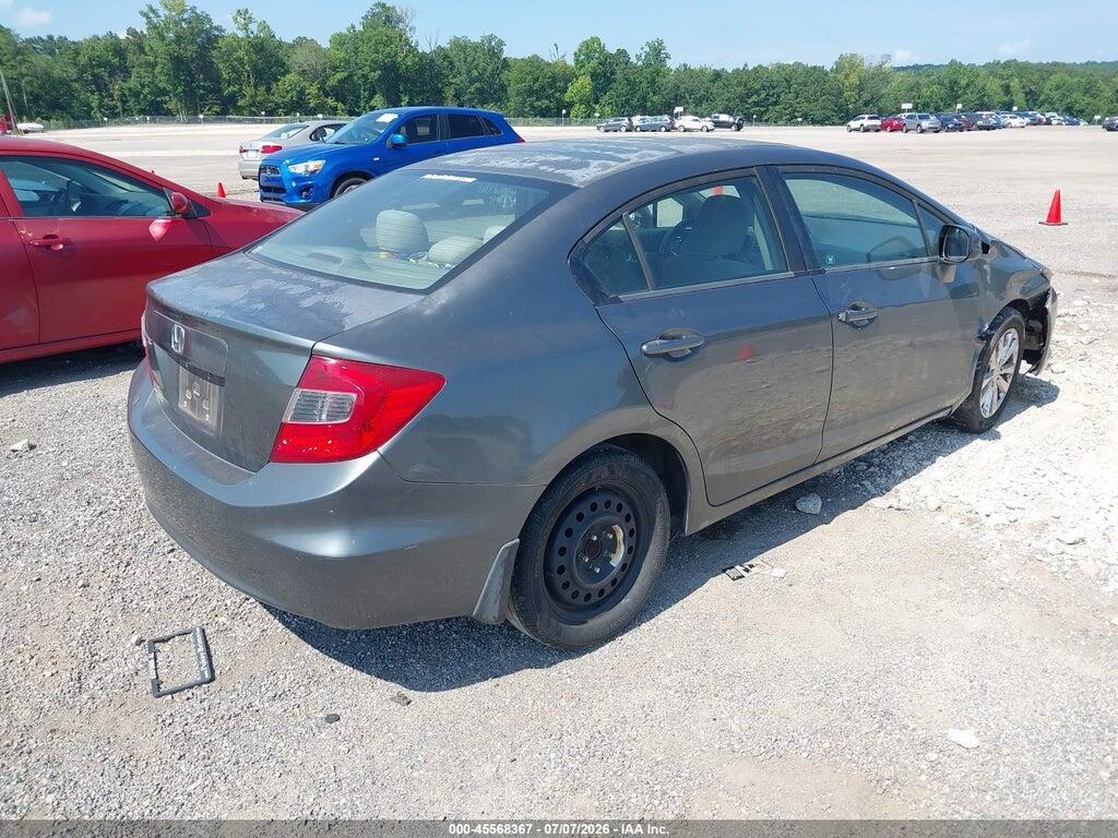 19XFB2F88CE019338 2012 HONDA CIVIC photo no. 4