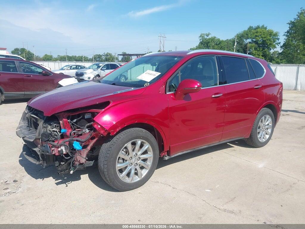 LRBFXCSA6KD026805 2019 BUICK ENVISION photo no. 2
