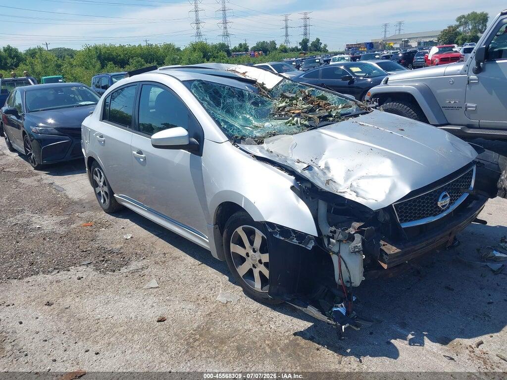 3N1AB6AP3CL647211 2012 NISSAN SENTRA photo no. 1