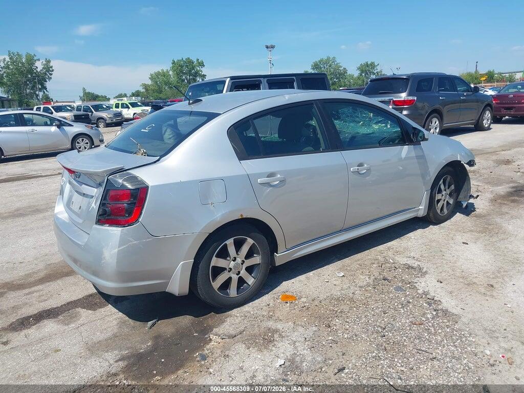 3N1AB6AP3CL647211 2012 NISSAN SENTRA photo no. 4