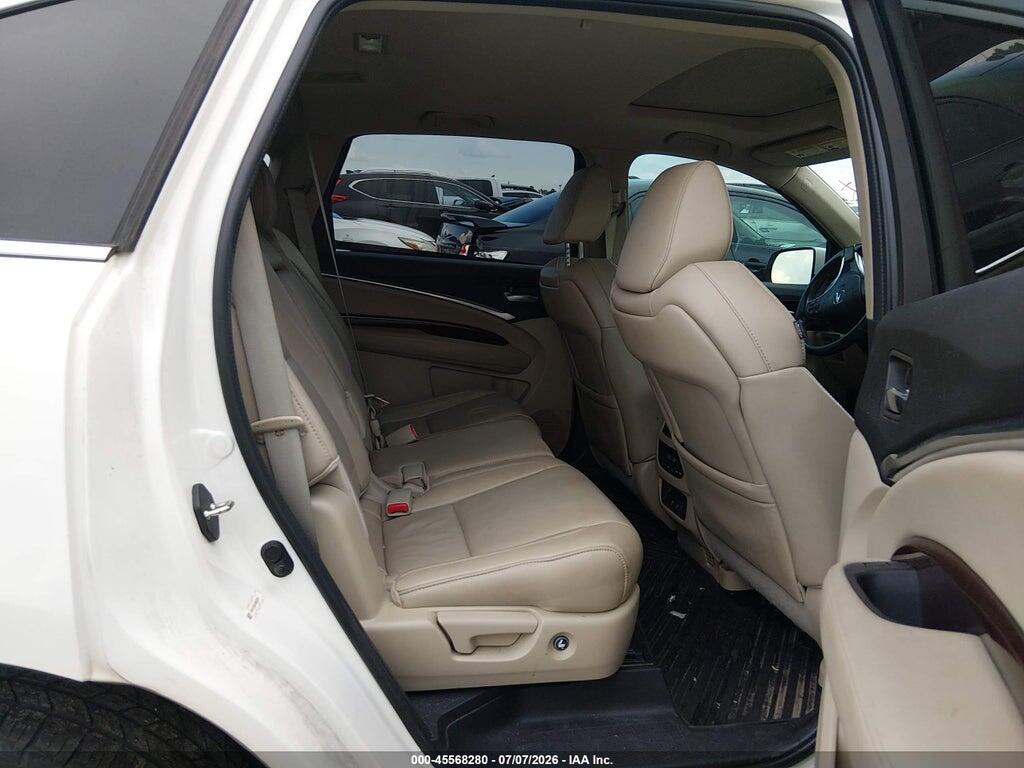 5FRYD3H55HB002038 2017 ACURA MDX photo no. 8