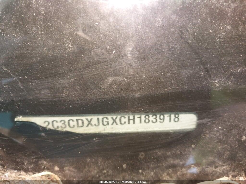 2C3CDXJGXCH183918 2012 DODGE CHARGER photo no. 9