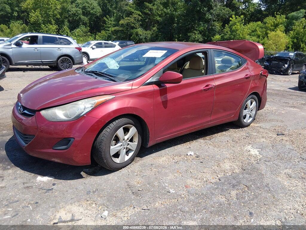 5NPDH4AE8DH309753 2013 HYUNDAI ELANTRA photo no. 2