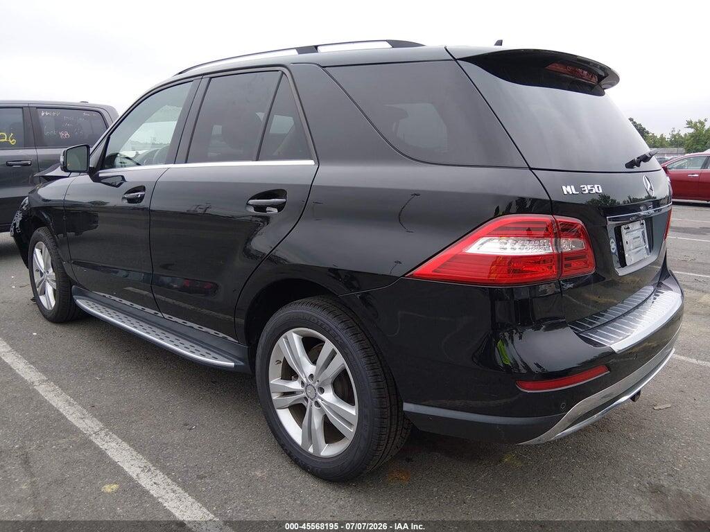 4JGDA5HB3EA361687 2014 MERCEDES-BENZ ML 350 photo no. 3